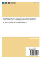 Aspekte des Vertragsrechts und ausgewählte Probleme im E-Commerce