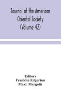 Journal of the American Oriental Society (Volume 42)