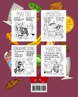 Drinking American Shorthair Coloring Book