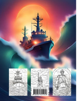 Awesome Marine Coloring Book For Kids