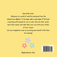 Alphabet Animal Coloring Book