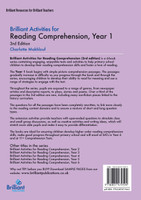 Brilliant Activities for Reading Comprehension, Year 1