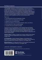 The Routledge Companion to the Environmental Humanities