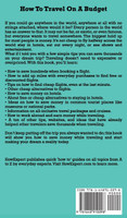 How To Travel On a Budget