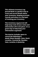 Inventory Log