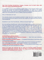 The Complete Hamilton Beach Dual Breakfast Sandwich Maker Cookbook