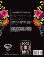 Havanese Go Around the World Colouring Book