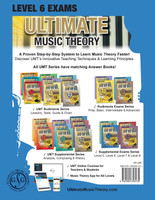 LEVEL 6 Music Theory Exams Workbook - Ultimate Music Theory Supplemental Exam Series