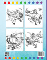 Flying Coloring Book