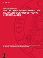 Gestalt und Entwicklung der feudalen Eigenbefestigung im Mittelalter