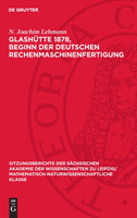 Glashütte 1878, Beginn der Deutschen Rechenmaschinenfertigung