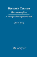 Correspondance générale 1808-1809