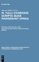 Pro M. Aemilio Scauro Oratio