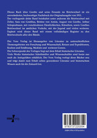 Goethe und seine Freunde im Briefwechsel