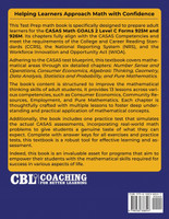 Test Prep Math Book  for  CASAS Math GOALS 2  Level D-Forms 927M and 928M
