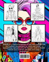 Fashion Coloring Book for Adults and Teens