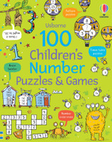 100 Children's Number Puzzles & Games