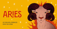 Aries Pocket Zodiac Cards