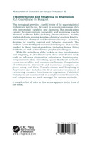 Transformation and Weighting in Regression
