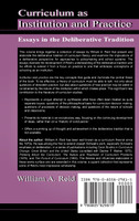 Curriculum as Institution and Practice