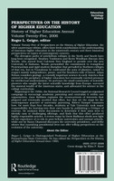 Perspectives on the History of Higher Education