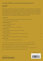 Journal of Biblical and Pneumatological Research