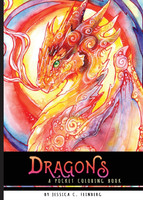 Dragons Pocket Coloring Book
