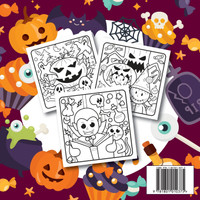 The Halloween Coloring Book For Kids