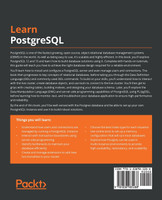 Learn PostgreSQL