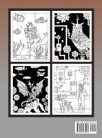 Steampunk Style Coloring Book