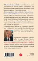 Pourquoi est-il urgent de modifier la Constitution ?