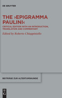 The ›Epigramma Paulini‹