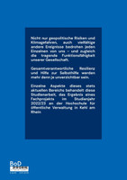 Zivil- und Katastrophenschutz