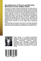 The Relevance of Praise and Worship Ministries in our modern times
