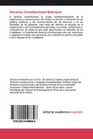 Derecho Constitucional Boliviano