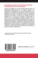 Presentismo Laboral en los Departamentos Administrativos de una Empresa