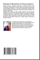 Manuale di laboratorio di chimica organica I