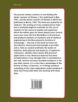 The Chemistry of Powder and Explosives