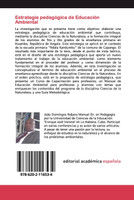 Estrategia pedagógica de Educación Ambiental