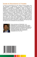 Gestão do Absenteísmo no Trabalho