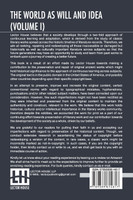 The World As Will And Idea (Volume I)