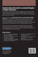 Implementing Interactive Learning Strategies in Higher Education