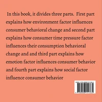 Learning Nowadays Consumer Behavior