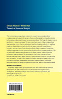 Theoretical Numerical Analysis