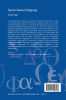 Special Classes of Semigroups