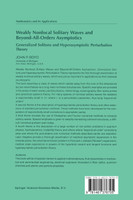 Weakly Nonlocal Solitary Waves and Beyond-All-Orders Asymptotics