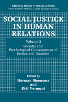 Social Justice in Human Relations Volume 2