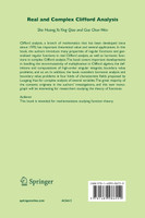 Real and Complex Clifford Analysis