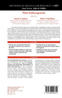 Plant Embryogenesis