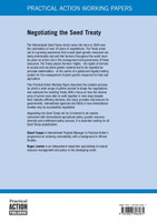 Negotiating the Seed Treaty